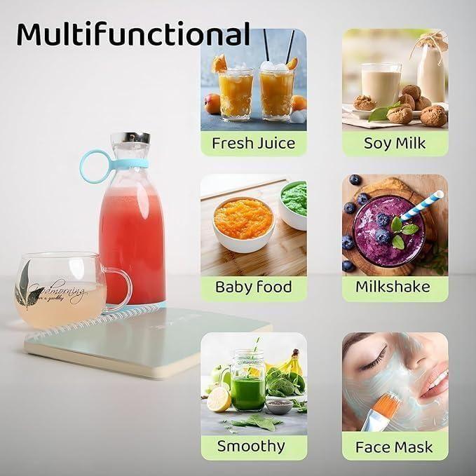 Traverl Portable Mini Juice Blender - shopzykart