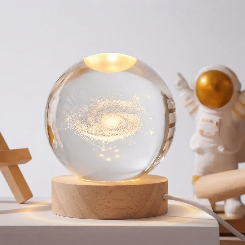 3D Crystal Lamp Ball - shopzykart