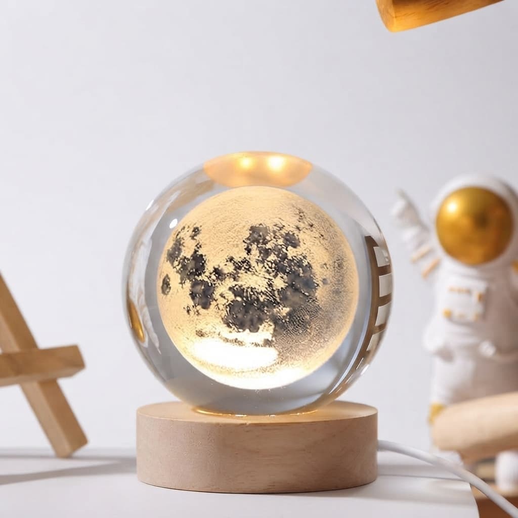 3D Crystal Lamp Ball - shopzykart