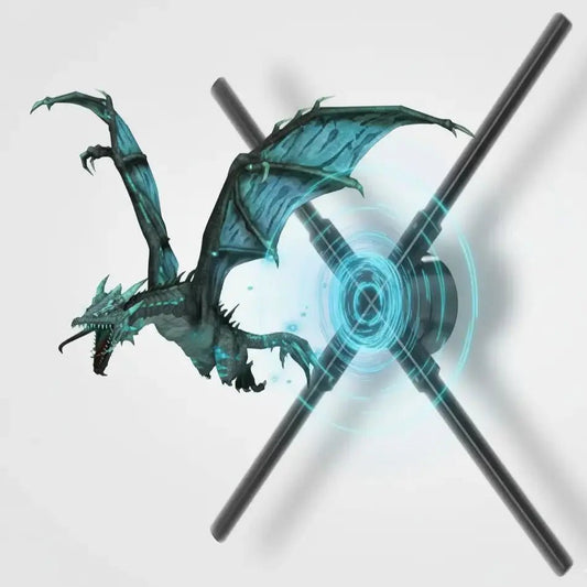 3D hologram fan floating image display India