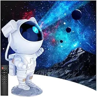 Astronaut Galaxy Projector — Nebula Star Ceiling Projector | Space Night Light for Gaming Room & Bedroom | ShopzyKart India - shopzykart