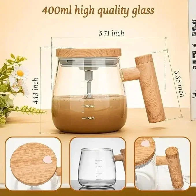 automatic coffee mixer mug India 400ml capacity size and dimensions