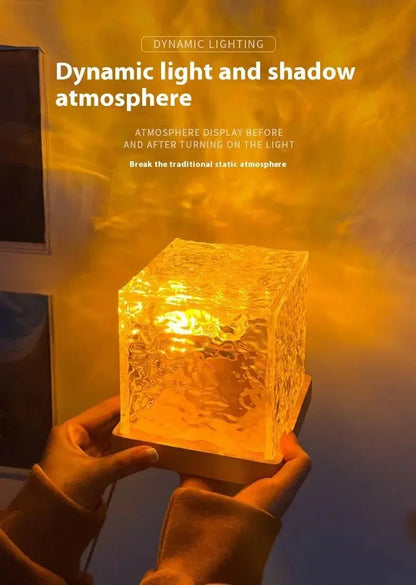 CrystalGlow™ Acrylic Cube Lamp - shopzykart