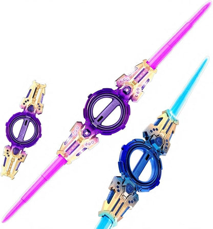 Cyberpunk Spark Sword Toy – LED Blade with Real Sparks, Sound & Auto-Eject Sheath India - shopzykart