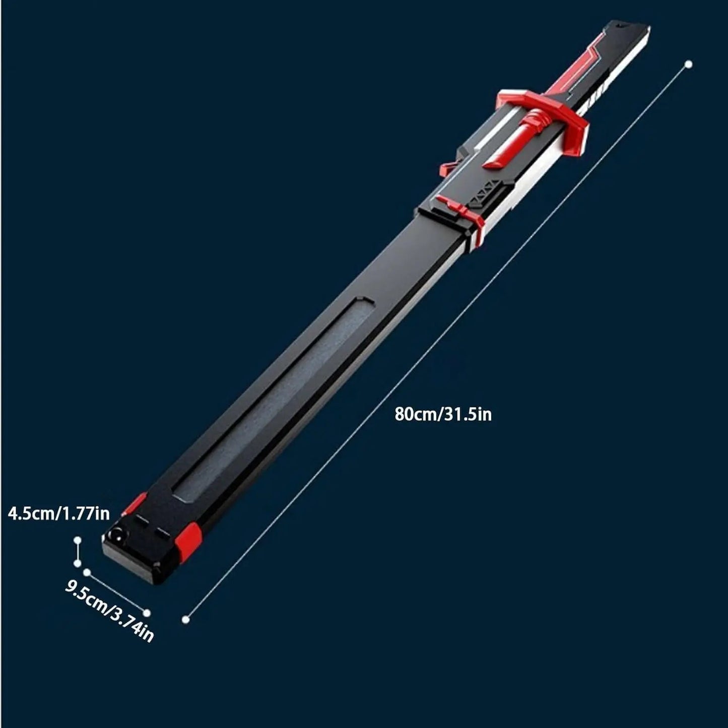 Cyberpunk Spark Sword Toy – LED Blade with Real Sparks, Sound & Auto - Eject Sheath India - shopzykart