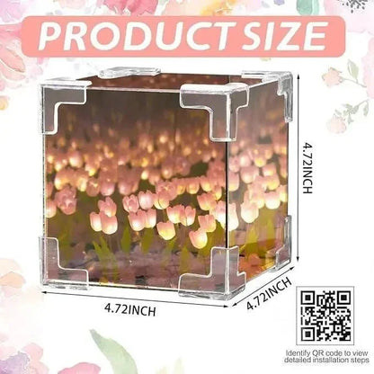 Decorative Tulip Mirror Lamp - shopzykart