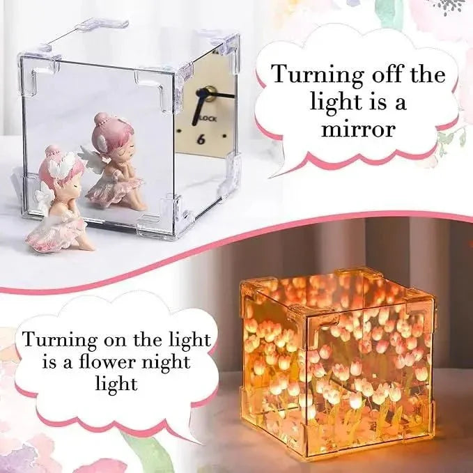 Decorative Tulip Mirror Lamp - shopzykart