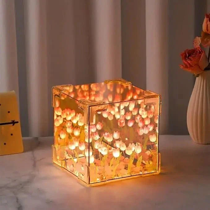 Decorative Tulip Mirror Lamp - shopzykart