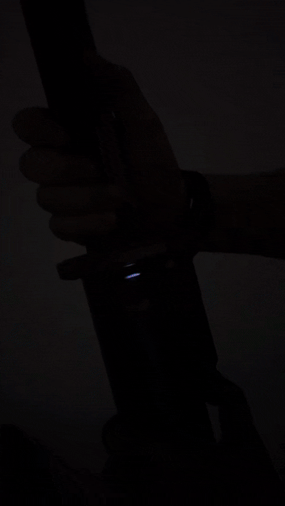 Cyberpunk Spark Sword Toy – LED Blade with Real Sparks, Sound & Auto-Eject Sheath India