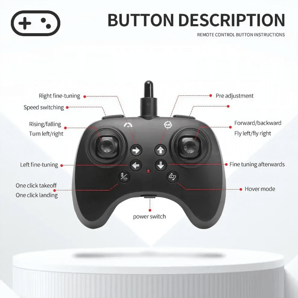 Fighter Jet Drone Toy – 2 - in - 1 RC Plane & Quadcopter | 360° Stunts | Buy Online India - shopzykart