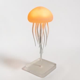 Floating Jellyfish Lamp with Voice Control & Dancing Legs — RGB Gradient Hanging Night Light | Rechargeable Type - C Aesthetic Room Decor Lamp India - shopzykart