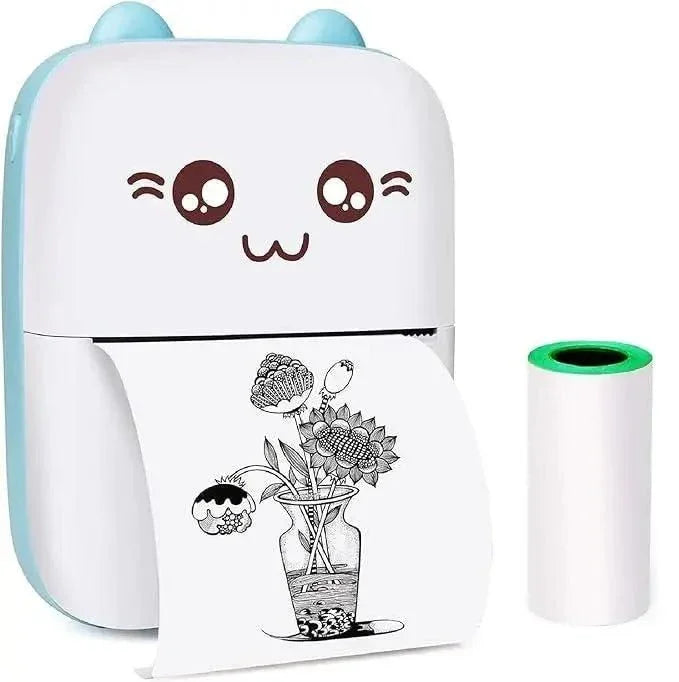 Kawaii Mini Thermal pocket Printer - shopzykart