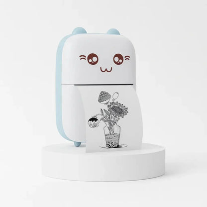Kawaii Mini Thermal pocket Printer - shopzykart