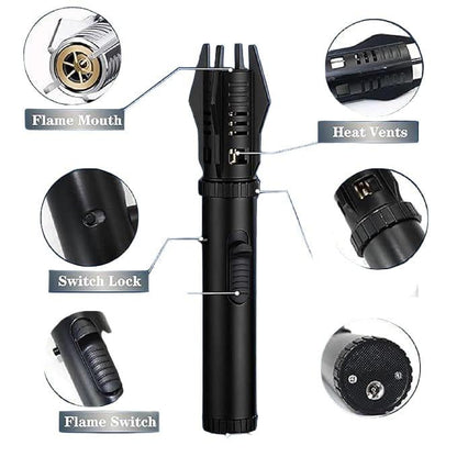 metal lightsaber shaped lighter India gift for men