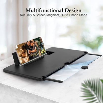Phone Screen Magnifier 14 Inch — Watch Movies on a Big Screen Without a TV - shopzykart