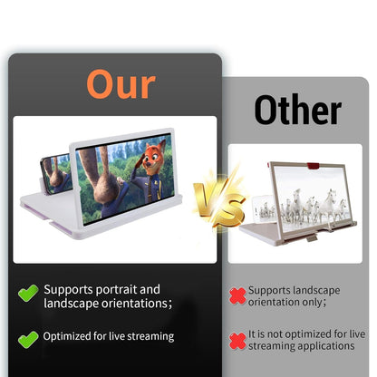 Phone Screen Magnifier 14 Inch — Watch Movies on a Big Screen Without a TV - shopzykart