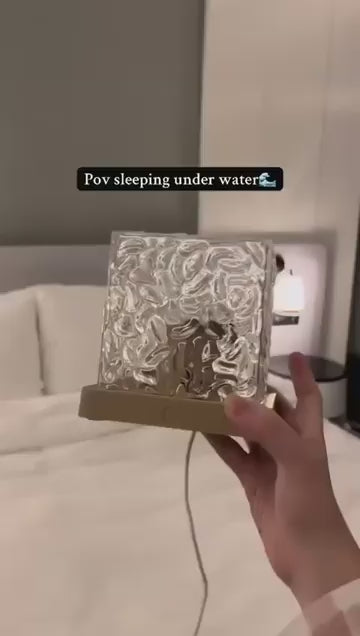 CrystalGlow™ Acrylic Cube Lamp