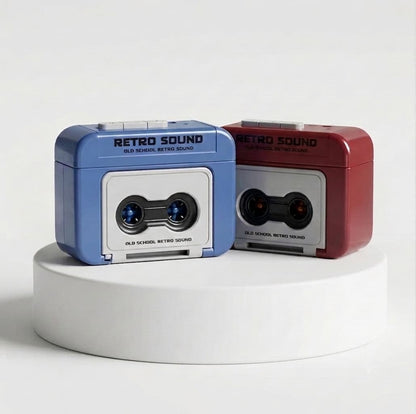 Retro Tape Recorder Keychain with Voice Recording — Record & Gift Your Message - shopzykart