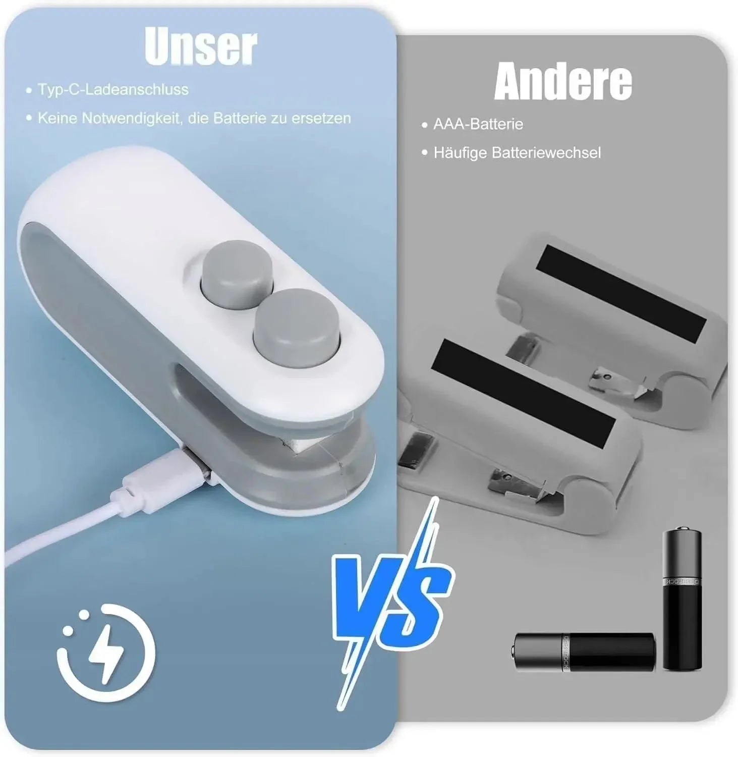 SealMate 2 - in - 1 Mini USB Bag Sealer - shopzykart