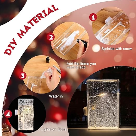 Snow - flake night light - shopzykart