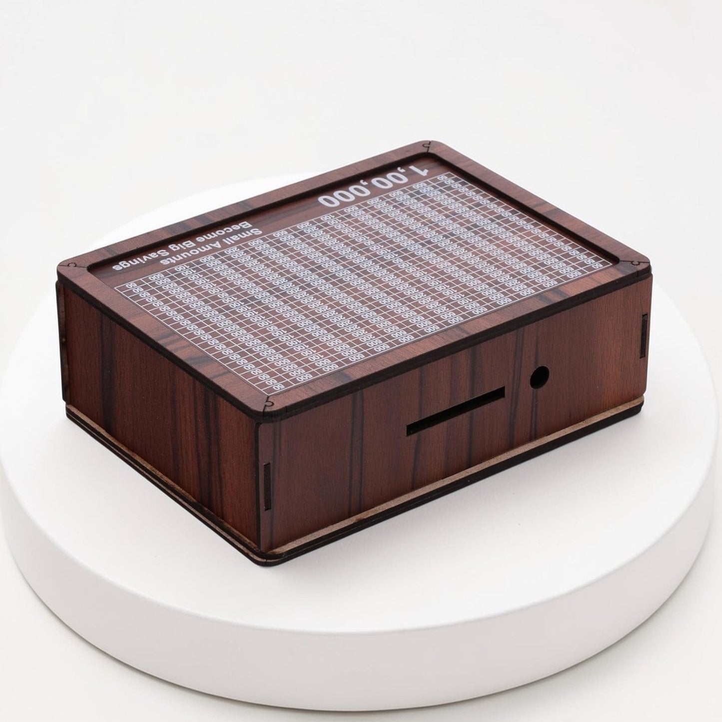 Wooden ₹1,00,000 Savings Tracker - shopzykart